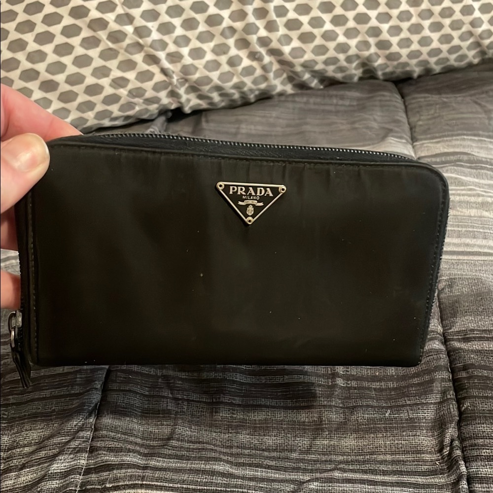 Prada Black Wallet